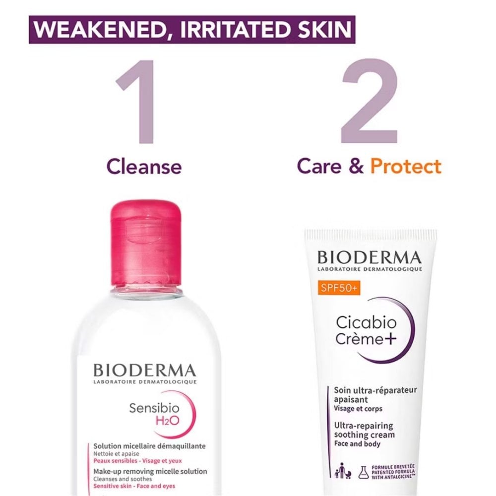 Bioderma Cicabio Cream Ultra-Repairing Soothing Cream SPF50+ 40ml
