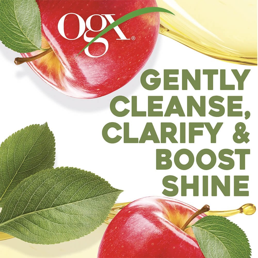 OGX Clarify & Shine+ Apple Cider Vinegar Clarifying Shampoo 385ml