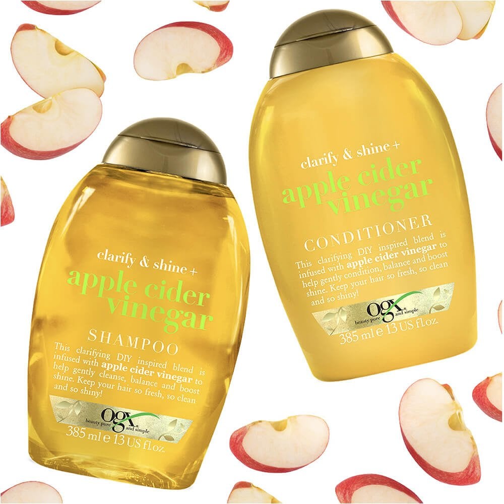OGX Clarify & Shine+ Apple Cider Vinegar Clarifying Shampoo 385ml