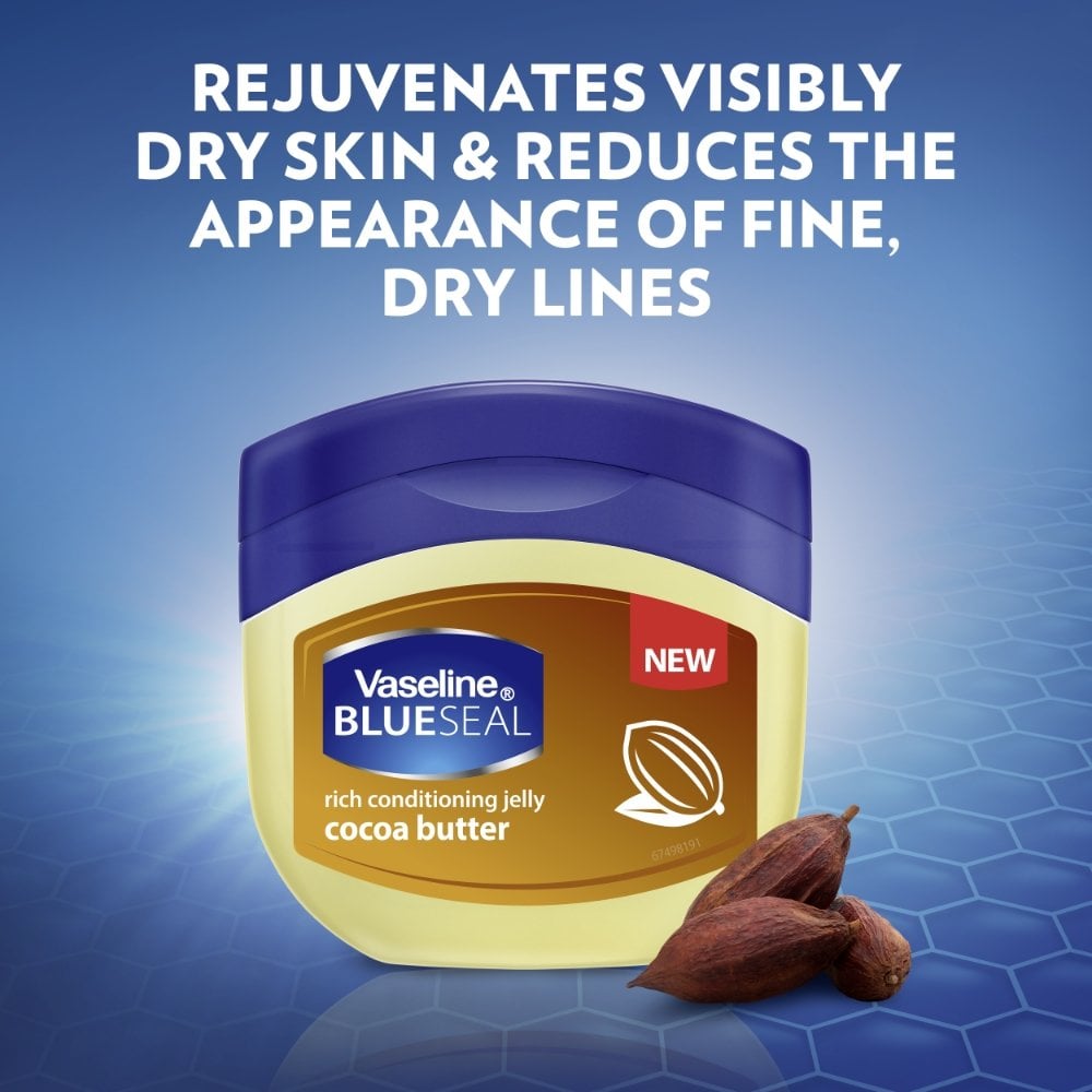 Vaseline Cocoa Butter Petroleum Jelly Skin Protectant 100ml