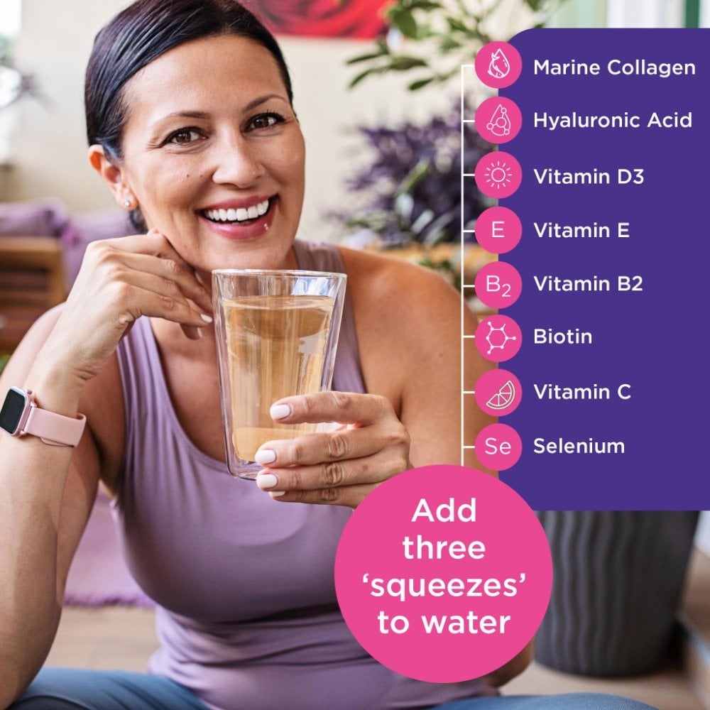 Healthspan Collagen Glow 5000mg for Hair, Skin, and Nails 14 Day Supply