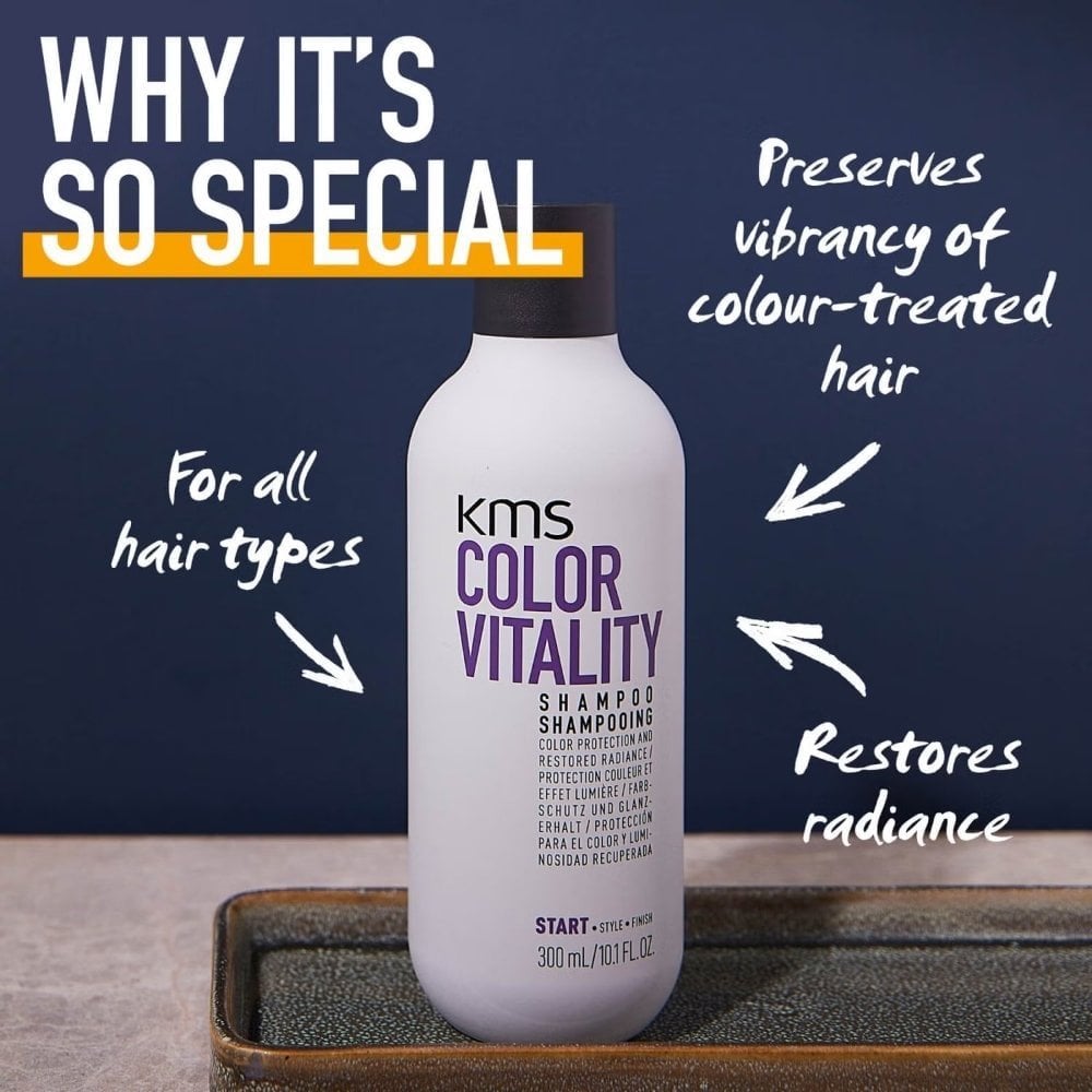 KMS Colour Vitality Shampoo & Conditioner Twin 2 x 750ml