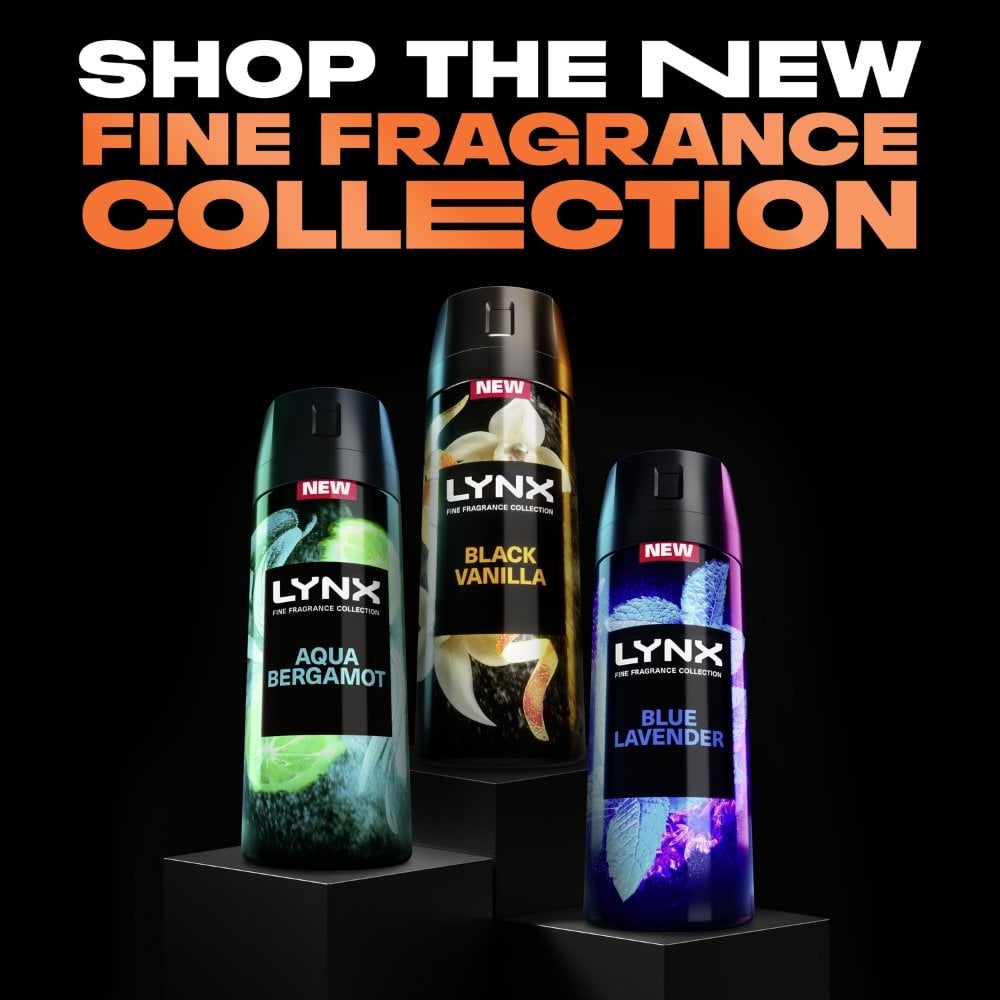 Lynx Fine Fragrance 72h Copper Santal Brown Sugar & Pepper Premium Deodorant Body Spray 150ml