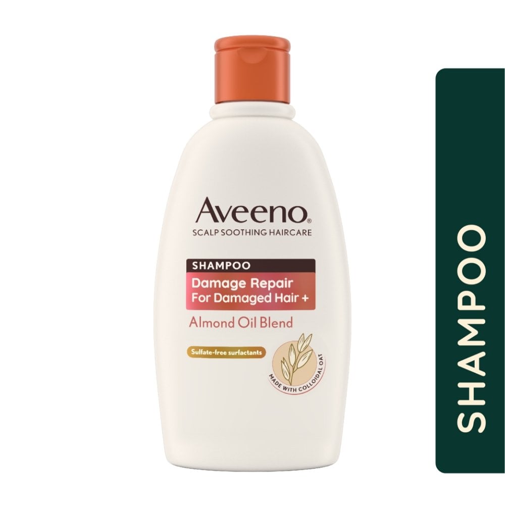 Aveeno Damage Repair+ Almond Oil Blend Shampoo 300ml