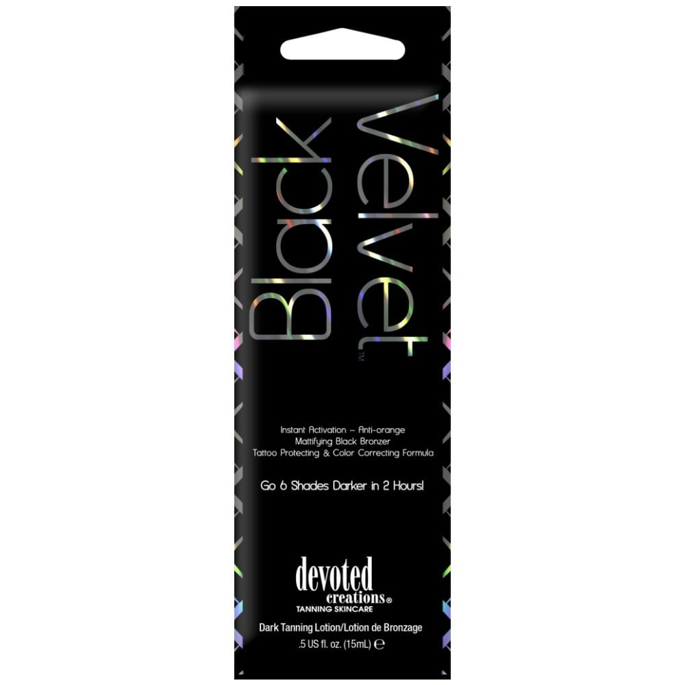 Devoted Creations Black Velvet Dark Tanning Accelerator Sachet 15ml