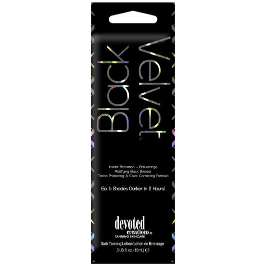 Devoted Creations Black Velvet Dark Tanning Accelerator Sachet 15ml