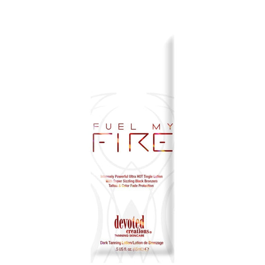 Devoted Creations Fuel My Fire Tingle Dark Tanning Accelerator Sachet 15ml