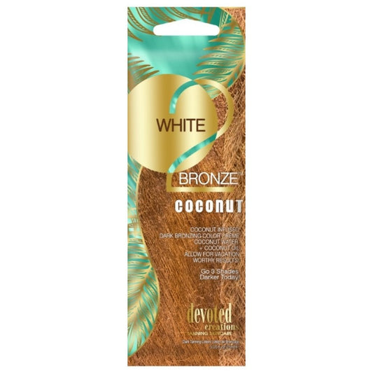 Devoted Creations White2Bronze Coconut Tanning Accelerator Sachet 15ml