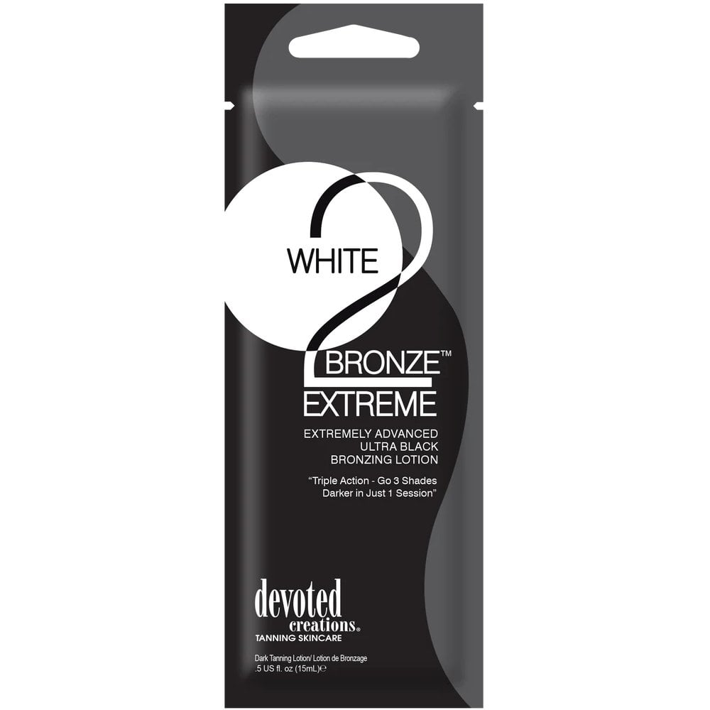 Devoted Creations White2Bronze Extreme Tanning Accelerator Sachet 15ml