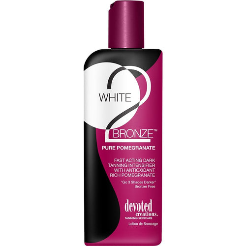 Devoted Creations White2Bronze Pure Pomegranate Dark Intensifier Tanning Accelerator 251ml