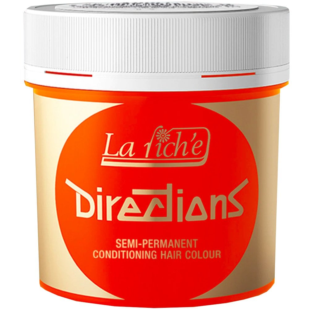 Directions Fluorescent Orange Hair Dye 88ml