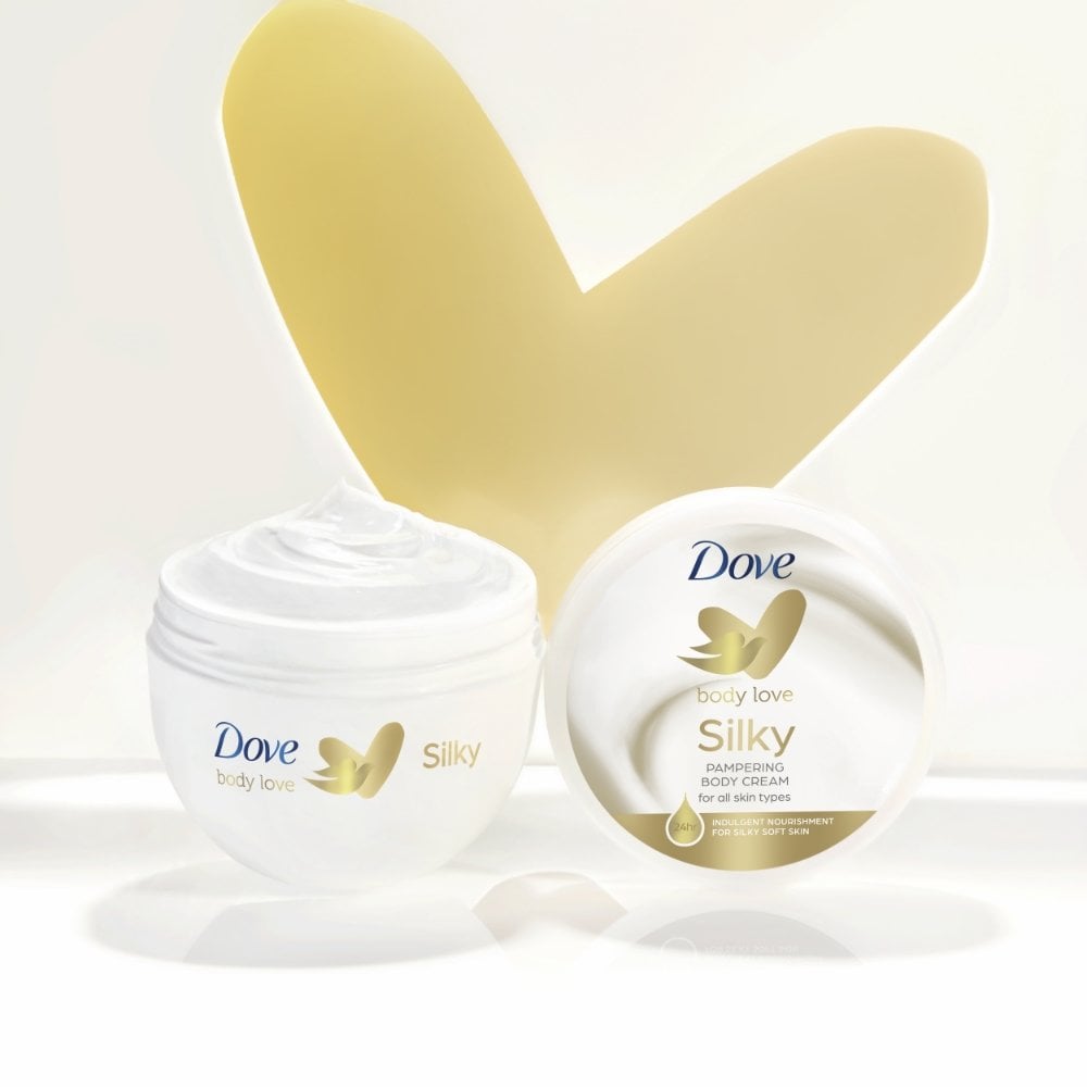 Dove Body Love Silky Pampering Body Cream 300ml