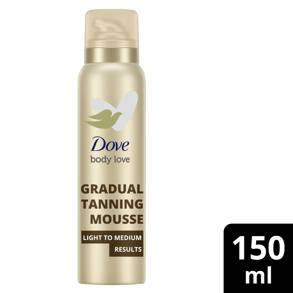 Dove Summer Revived Gradual Self Tanning Body Mousse Light To Medium 150ml