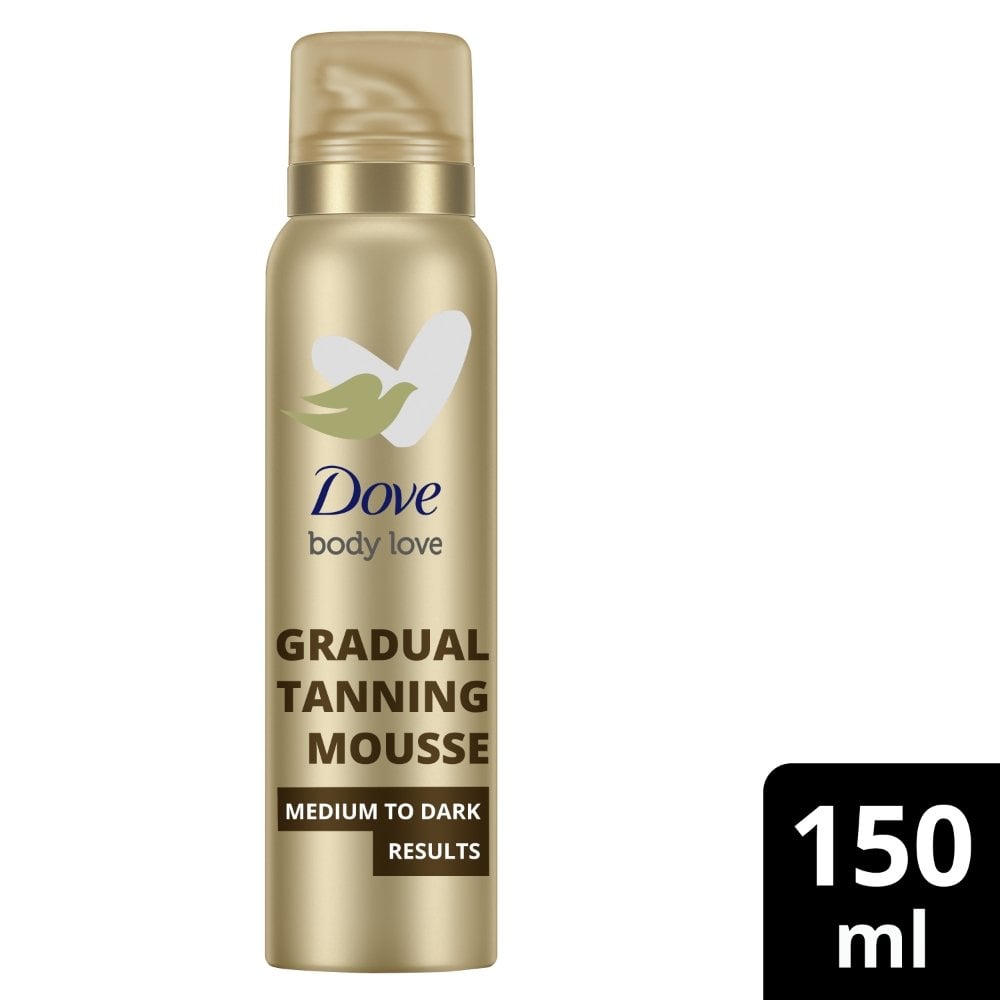 Dove Summer Revived Gradual Self Tanning Body Mousse Medium To Dark 150ml