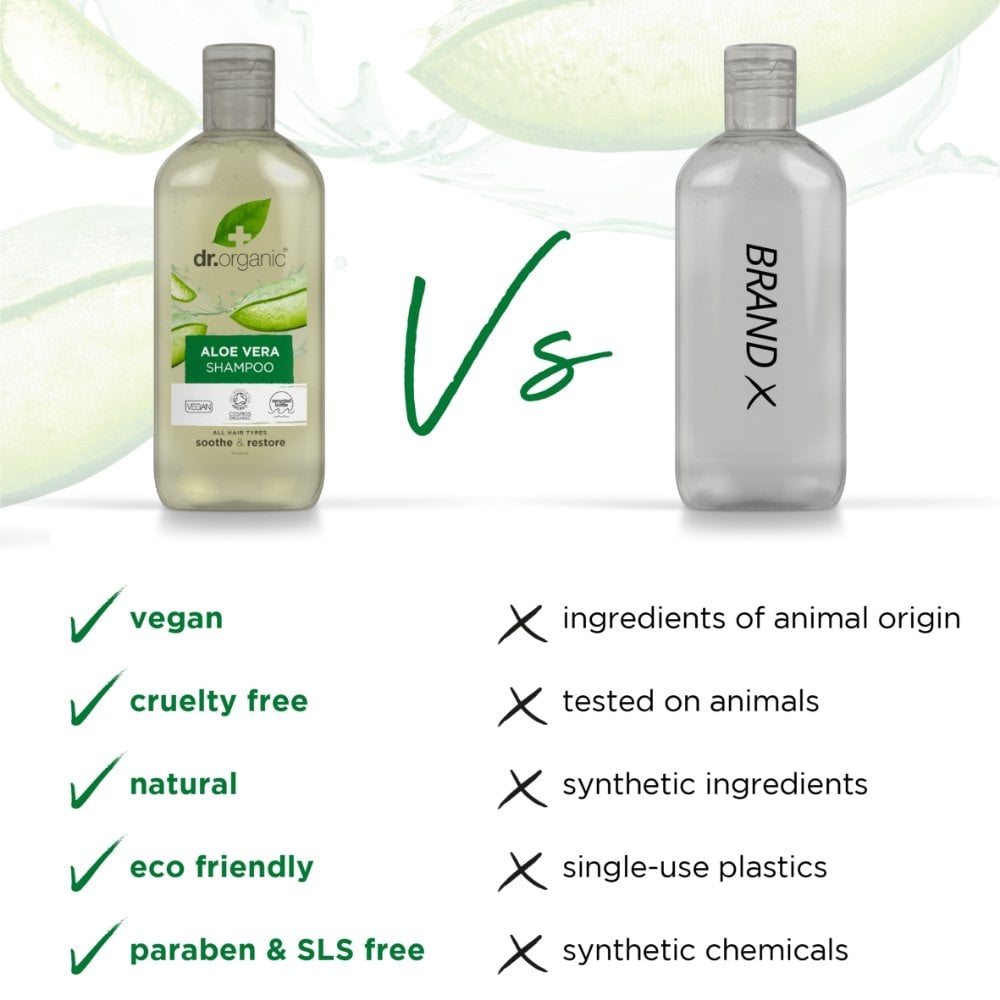 Dr. Organic Aloe Vera Shampoo 265ml