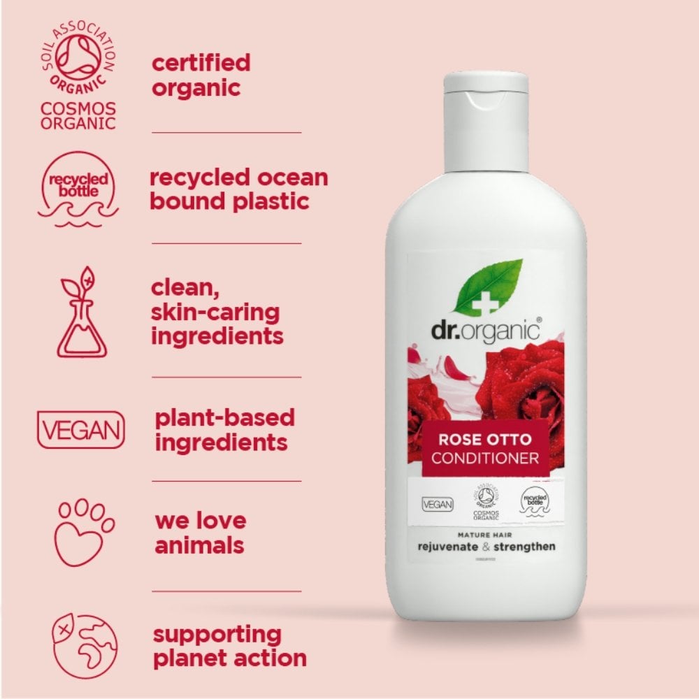 Dr. Organic Rose Otto Conditioner 265ml