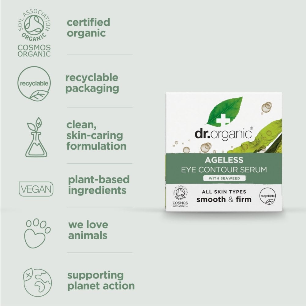 Dr. Organic Seaweed Ageless Eye Contour Serum 15ml