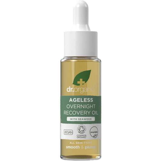 Dr. Organic Seaweed Ageless Overnight Recovery Oil 30ml