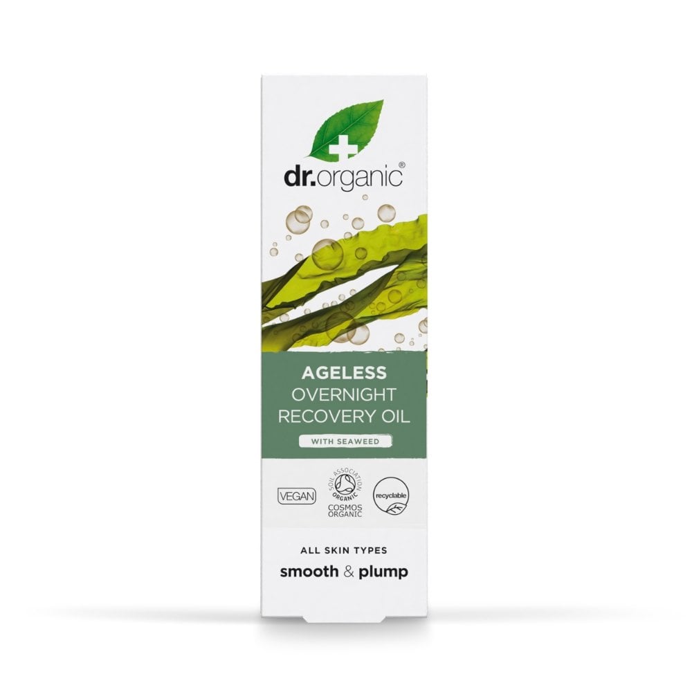 Dr. Organic Seaweed Ageless Overnight Recovery Oil 30ml