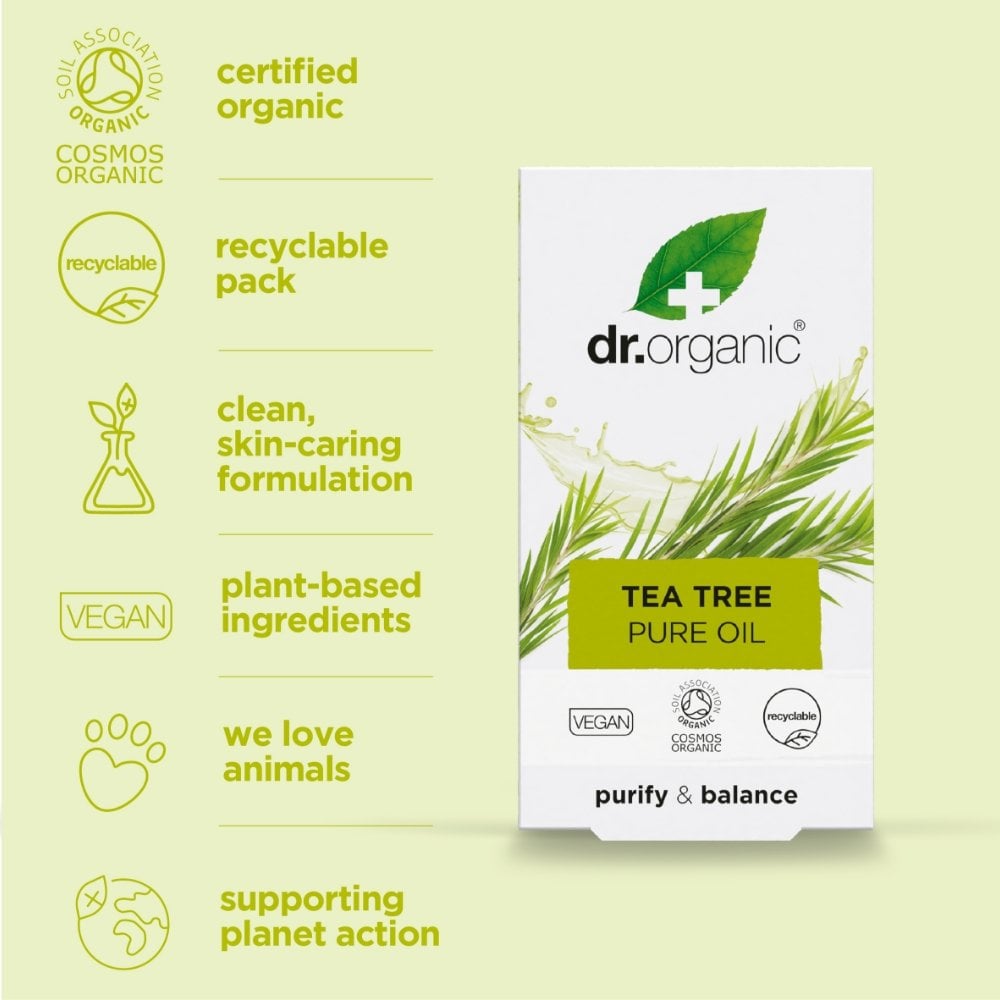 Dr. Organic Tea Tree Pure Oil 10ml