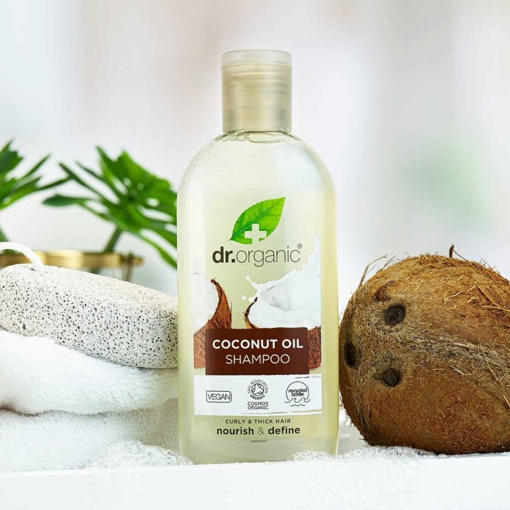 Dr. Organic Virgin Coconut Oil Shampoo 265ml