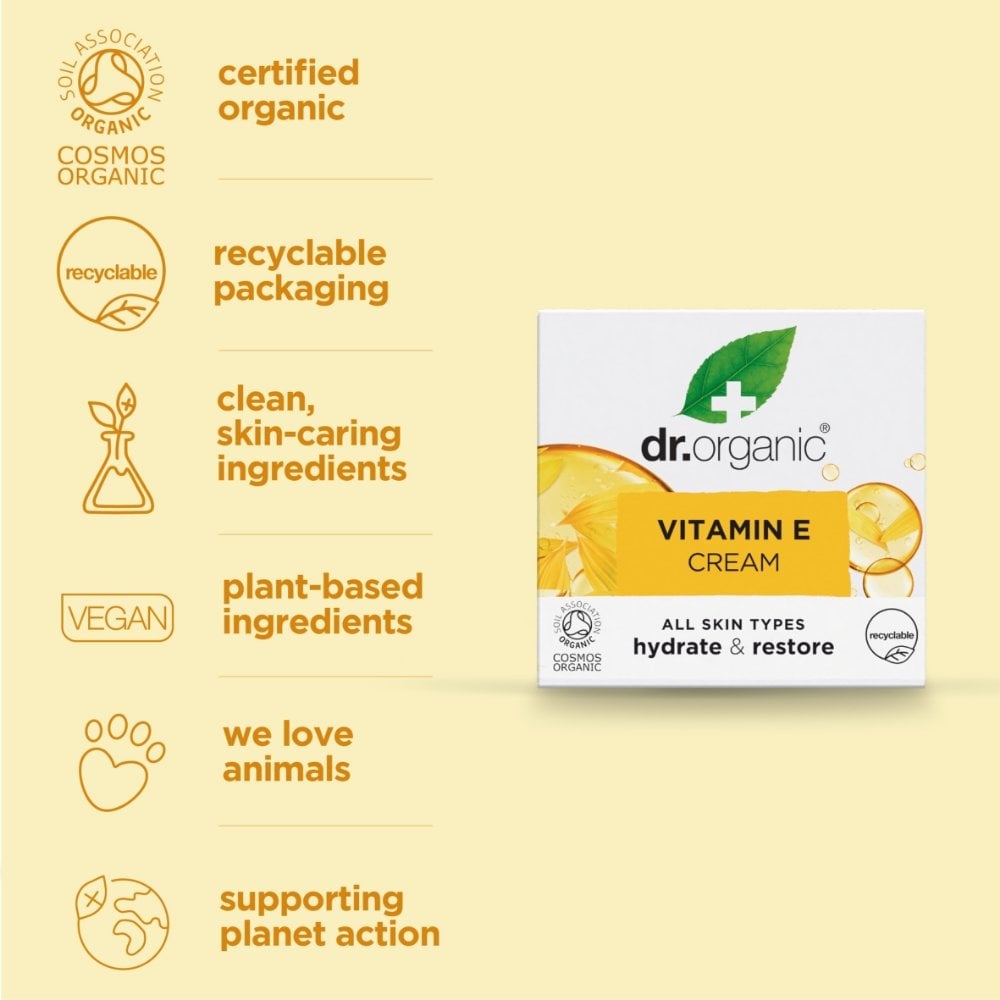Dr. Organic Vitamin E Cream 50ml