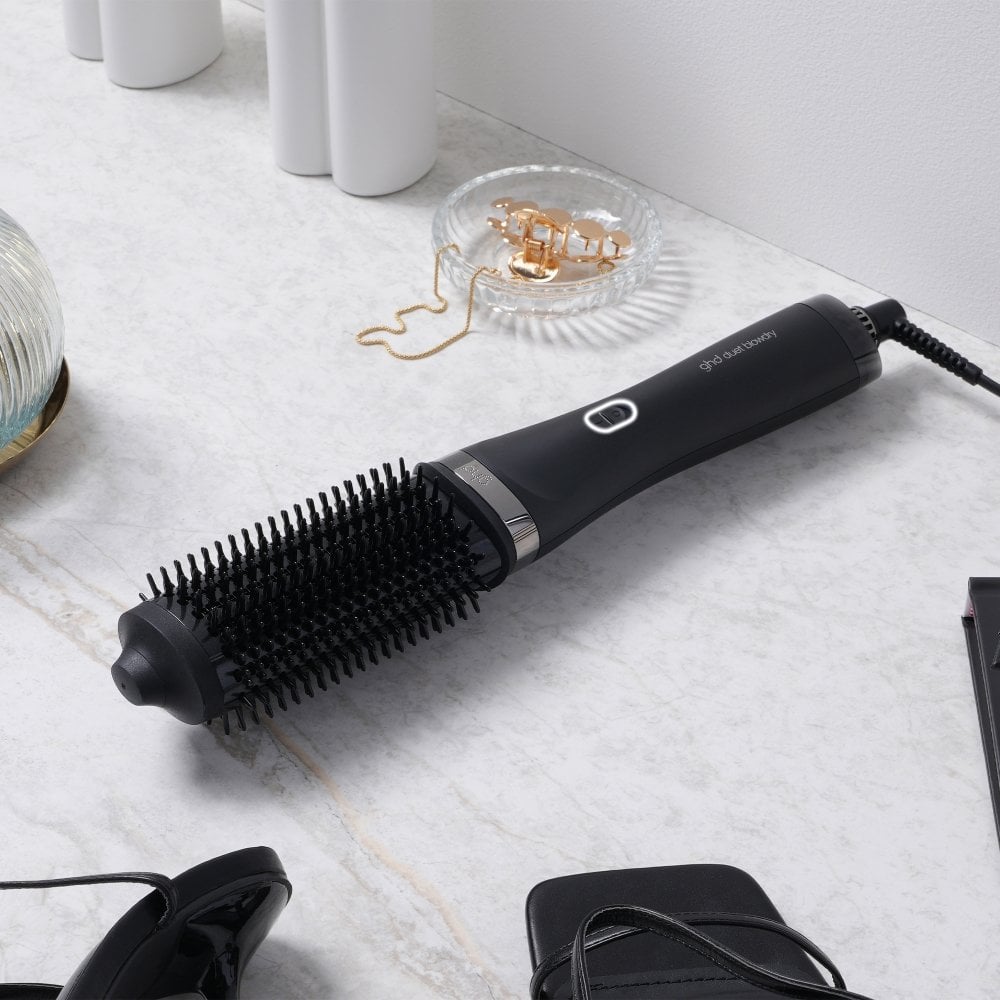 ghd Duet Professional 2-in-1 Blow Dry Brush Black