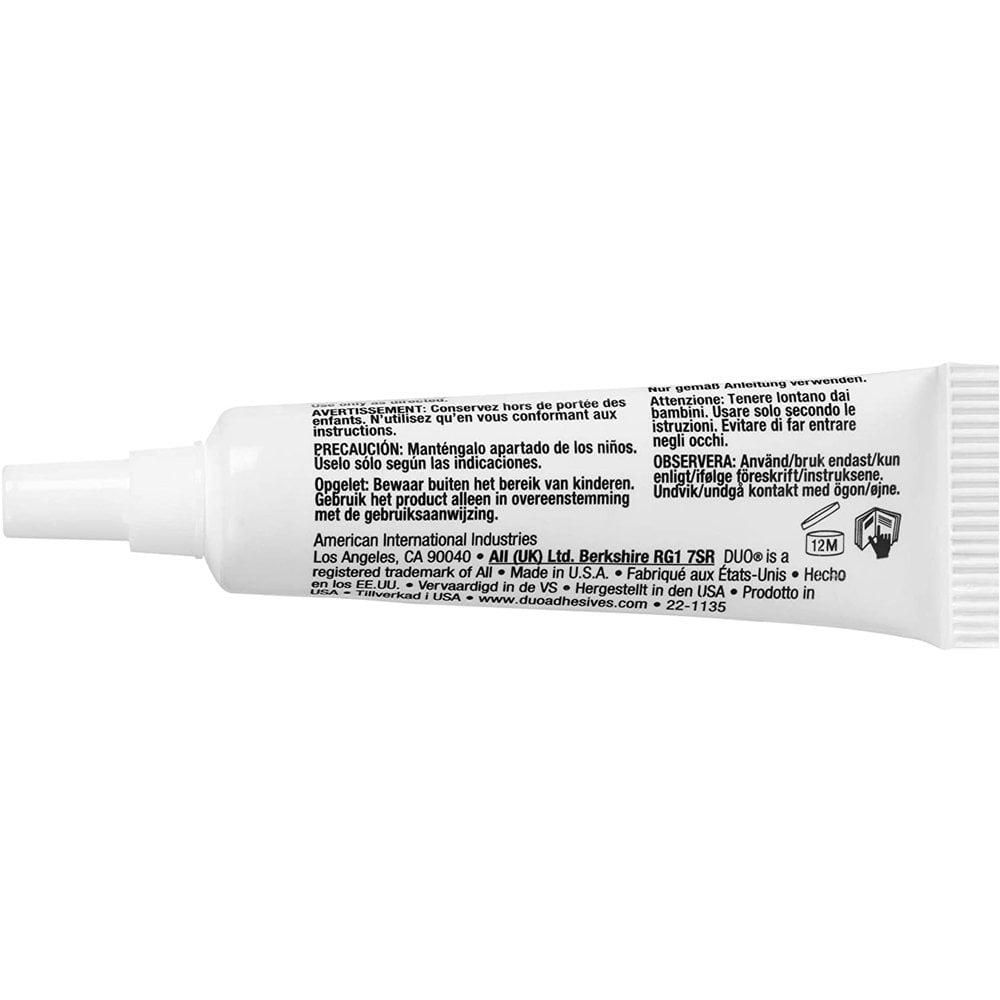 Duo Eyelash Glue Quick-Set Striplash Adhesive White/Clear 7g