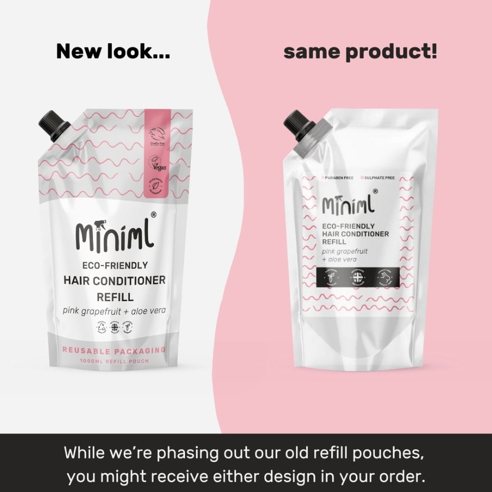 Miniml Eco-Friendly Conditioner Pink Grapefruit + Aloe Vera 1000ml