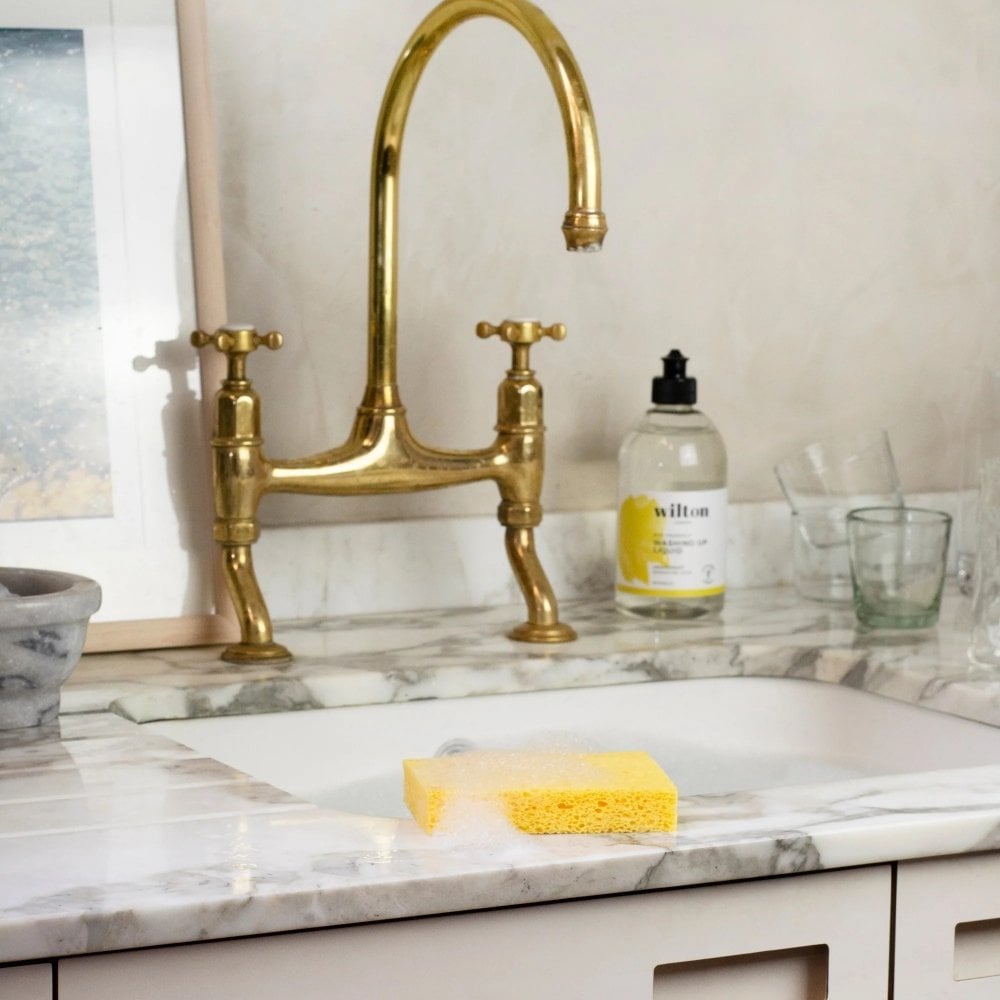 Wilton London Super Absorbent Plastic Free Sponge Pack of 2