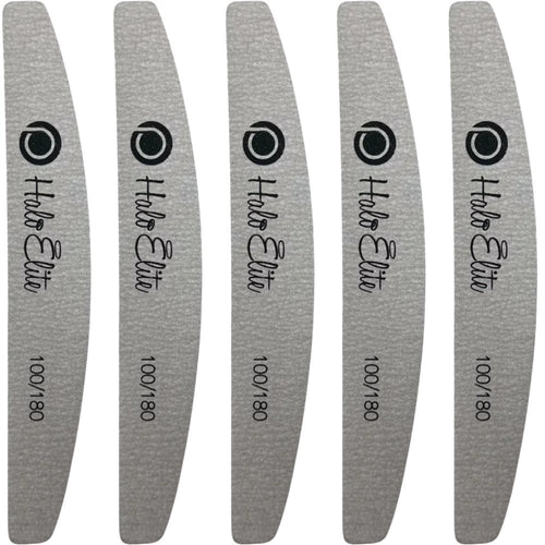 Halo Elite Precision Zebra Foam Files 100/180 Grit x5