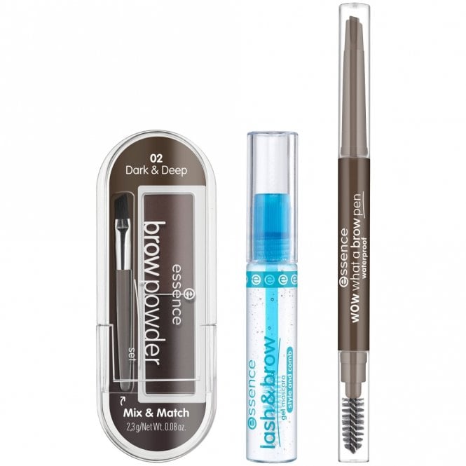 Essence Easy & Wow 3 Piece Brow Set Medium