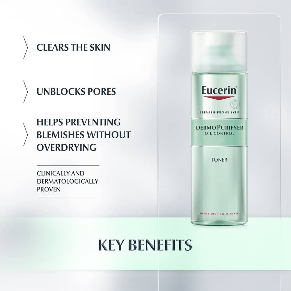 Eucerin DermoPurifyer Oil Control Facial Toner 200ml
