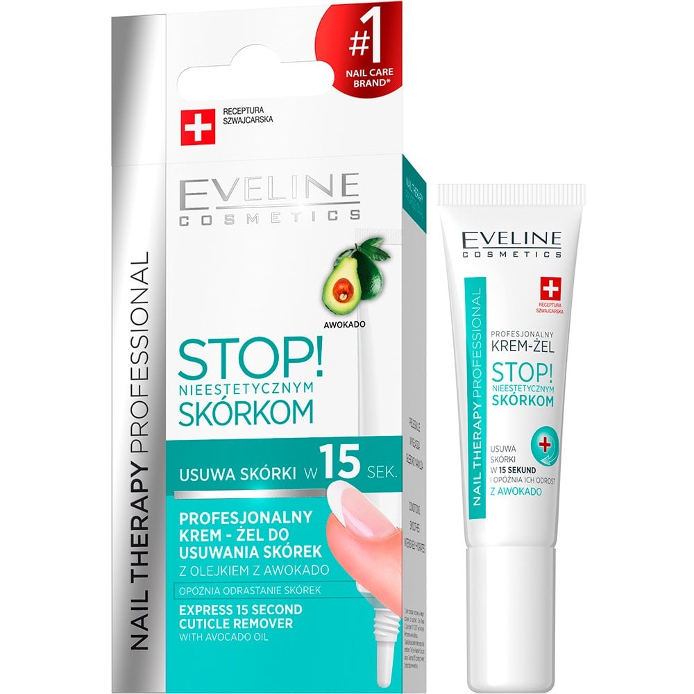 Eveline Cosmetics Nail Therapy Professional Express 15 Second Cuticle Remover 12ml