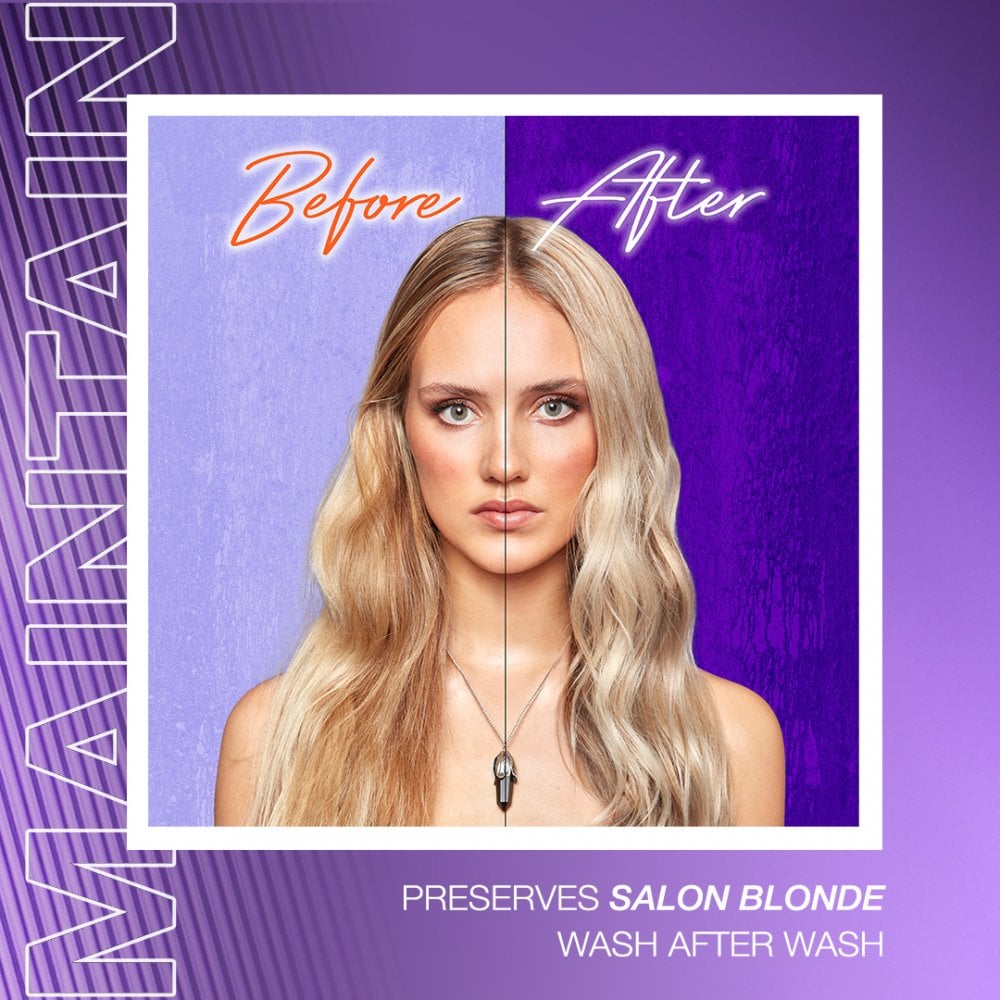 Fudge Professional Everyday Clean Blonde Damage Rewind Toning Shampoo 250ml