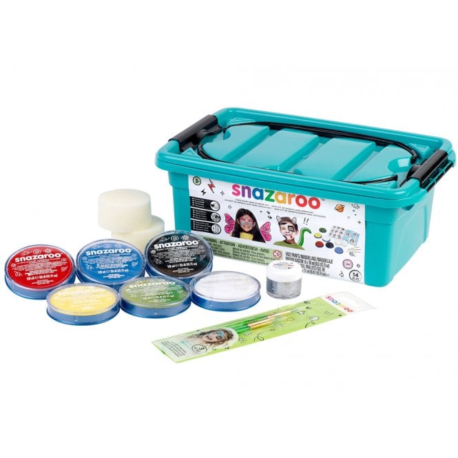 Snazaroo Face Painting 14-Piece Mini Starter Kit