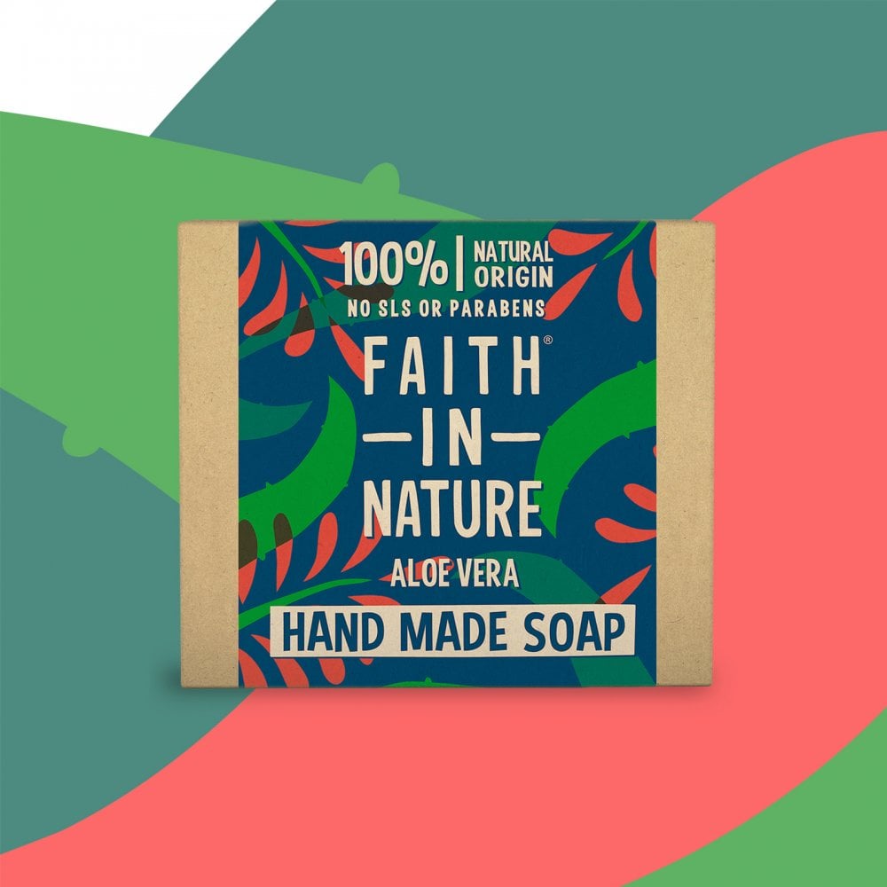 Faith In Nature Aloe Vera Hand Made Soap 100g