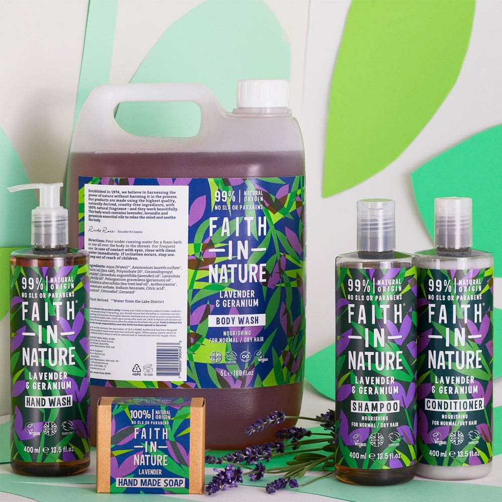 Faith In Nature Lavender & Geranium Body Wash 400ml