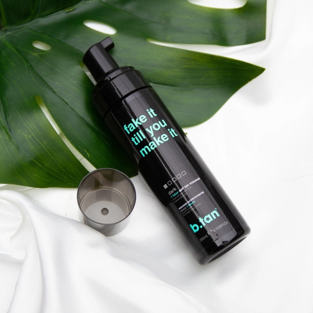 b.tan Fake It Till You Make It 1 Hour Self Tan Mousse Dark 200ml