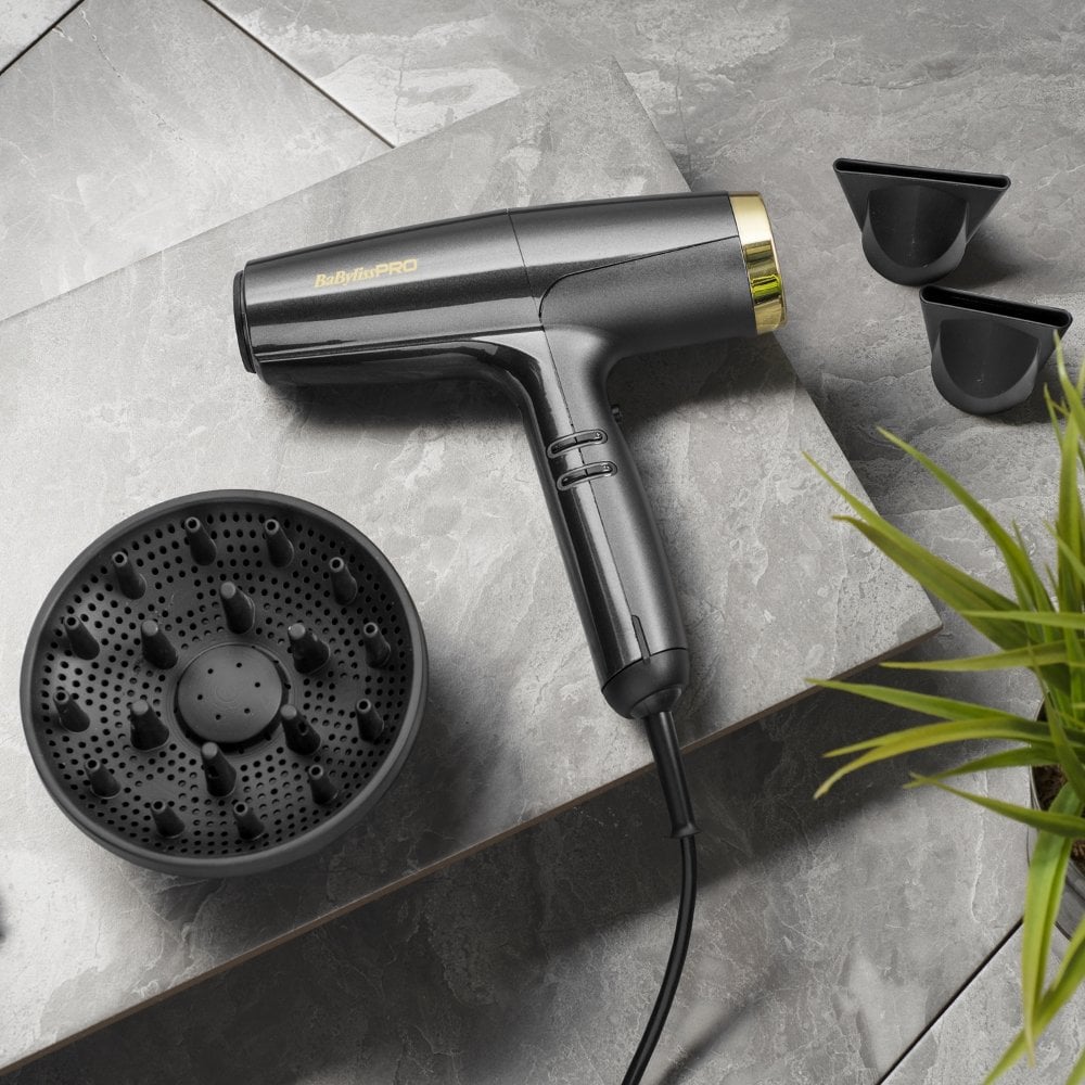 Babyliss Pro Falco Advanced Professional High-Speed Hair Dryer Grey