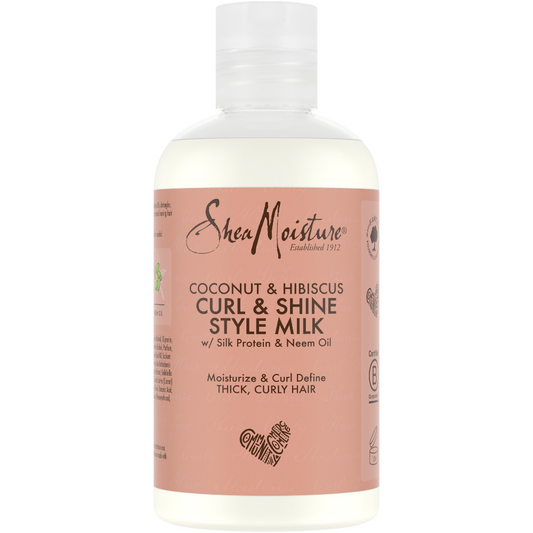 Shea Moisture Coconut & Hibiscus Curl & Shine Style Milk 254ml