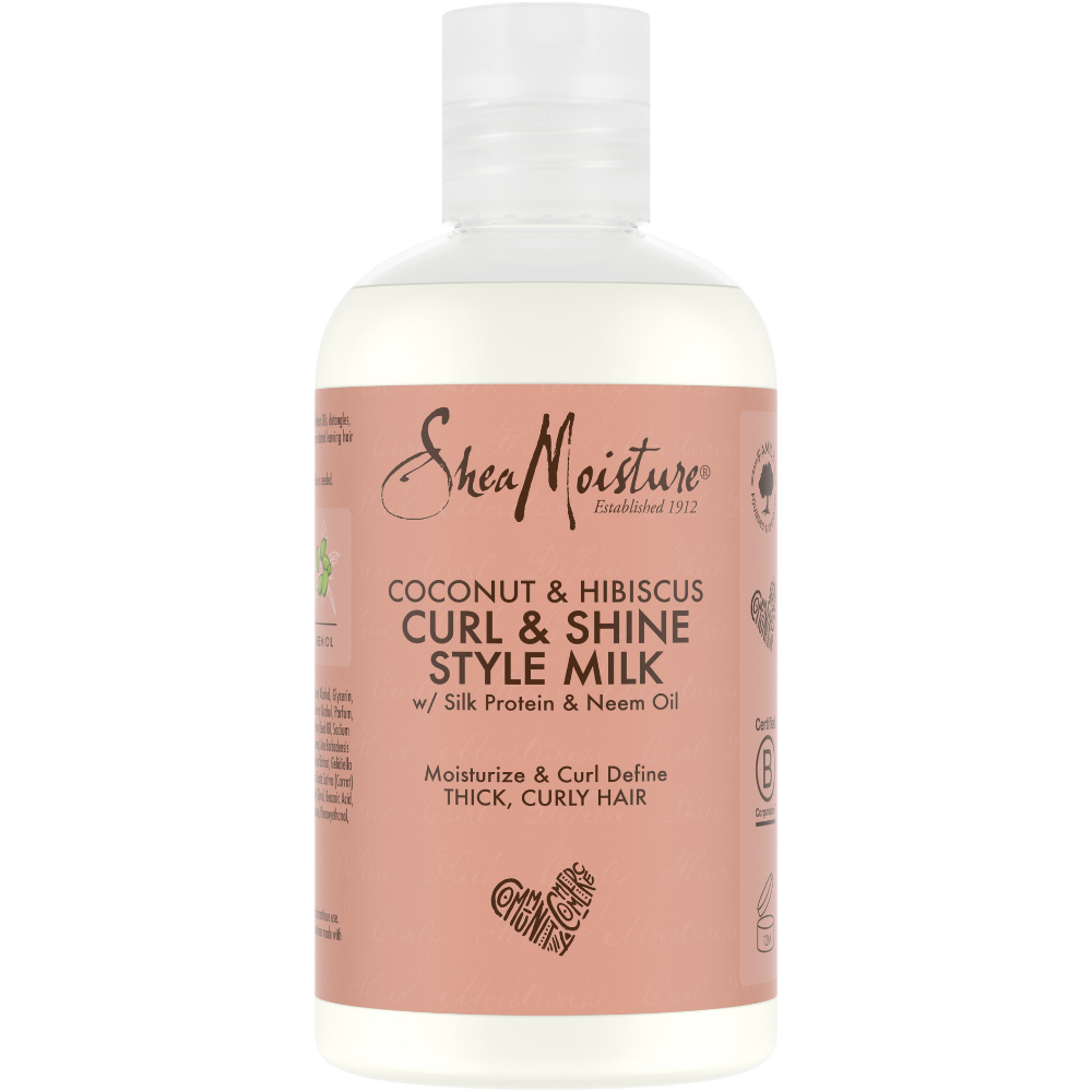Shea Moisture Coconut & Hibiscus Curl & Shine Style Milk 254ml