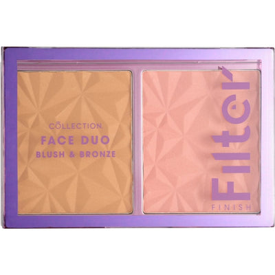 Collection Cosmetics Filter Finish Blush & Bronze 2 Colour Face Makeup Palette