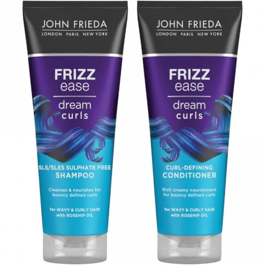 John Frieda Frizz Ease Dream Curls Shampoo & Curl-Defining Conditioner Twin 2 x 250ml