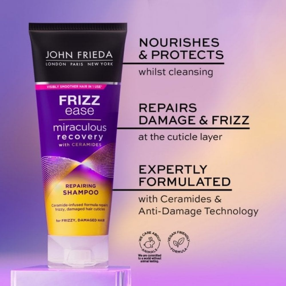 John Frieda Frizz Ease Miraculous Recovery Repairing Shampoo & Conditioner Twin 2 x 250ml