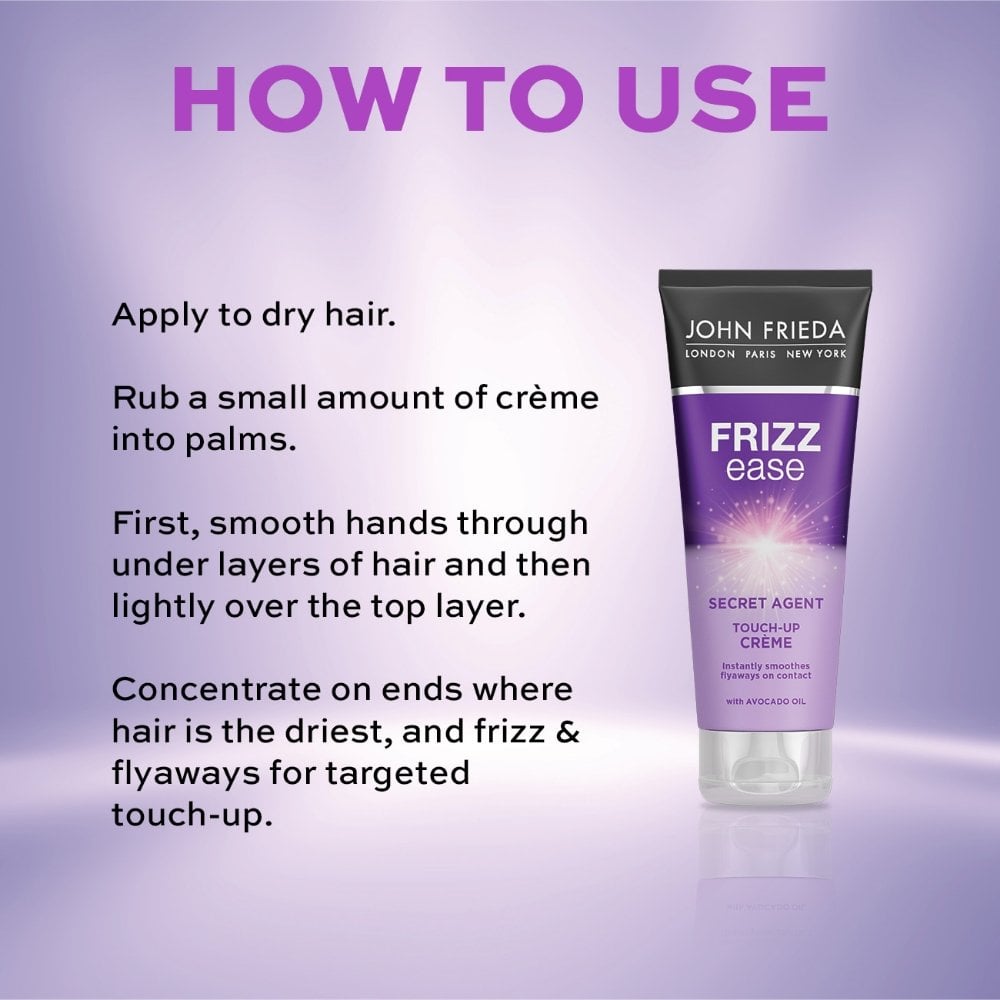 John Frieda Frizz Ease Secret Agent Touch-Up Creme 100ml