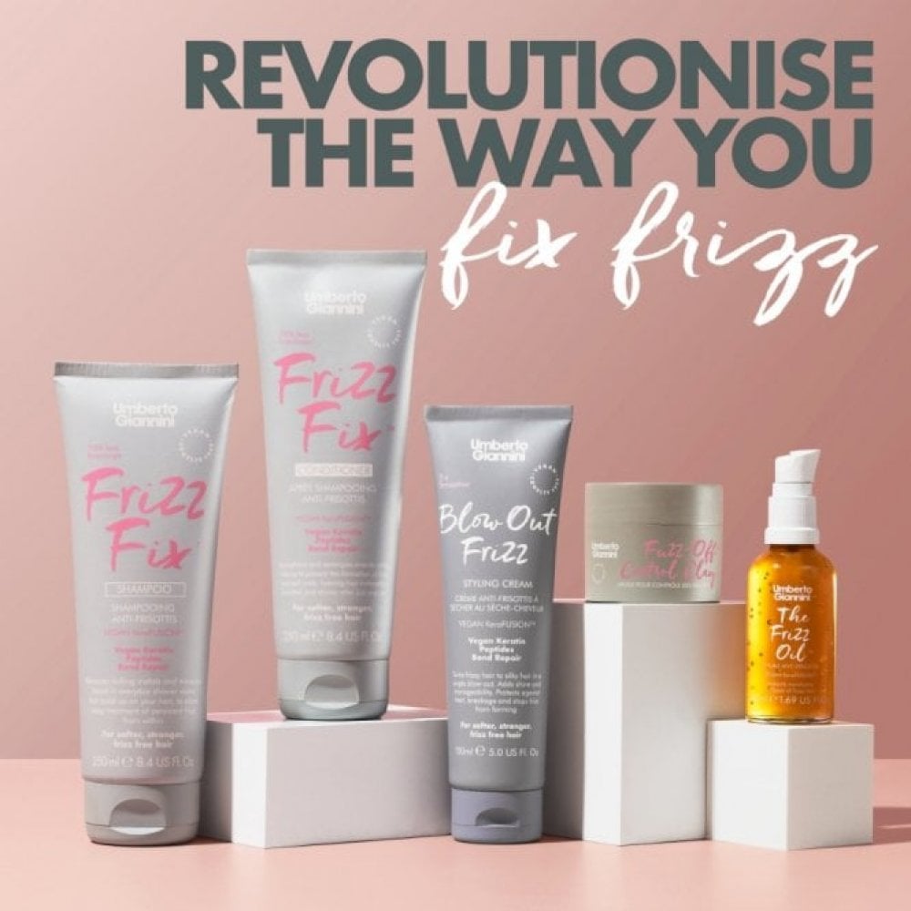 Umberto Giannini Frizz Fix Shampoo & Conditioner Twin 2 x 250ml