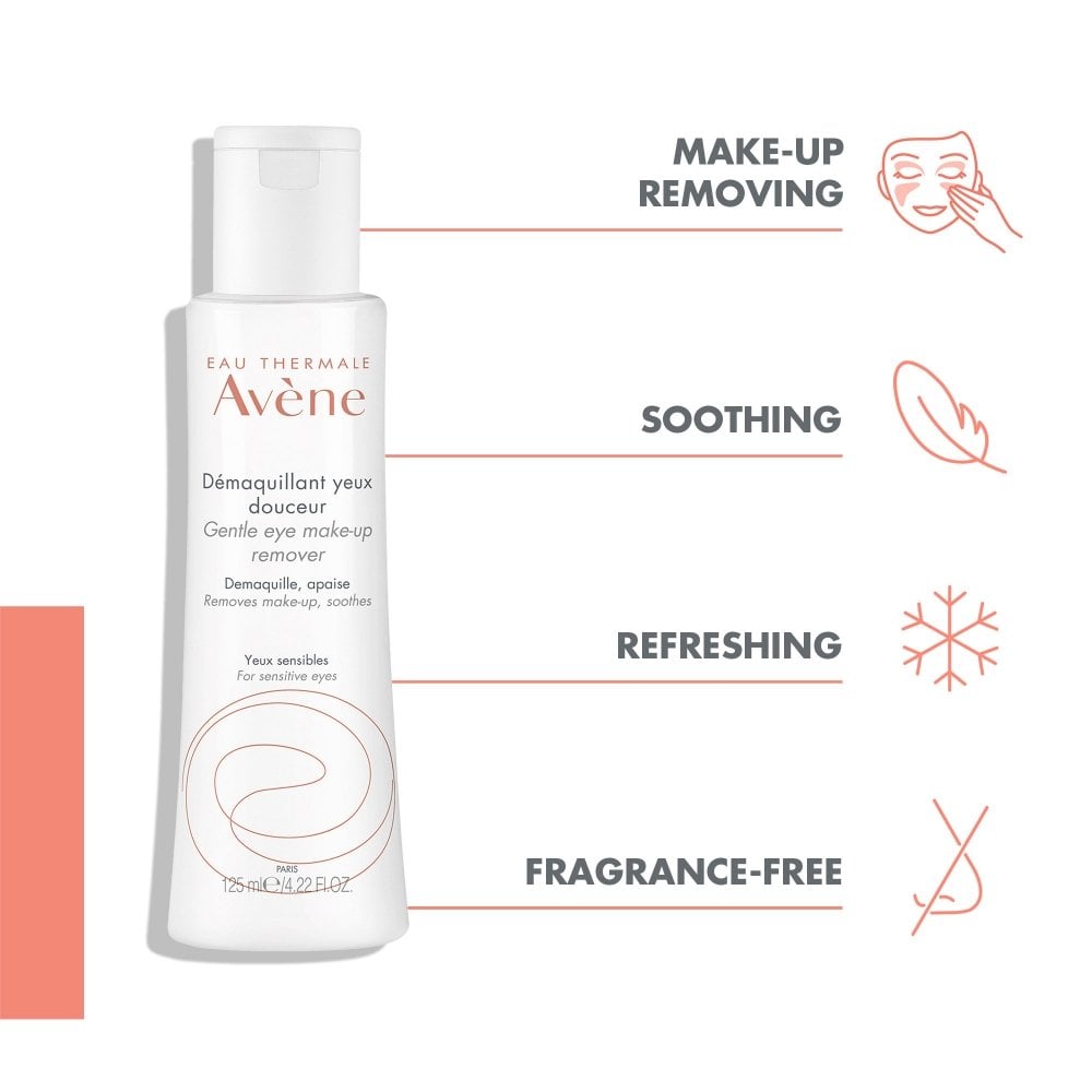 Avene Gentle Eye Makeup Remover 125ml