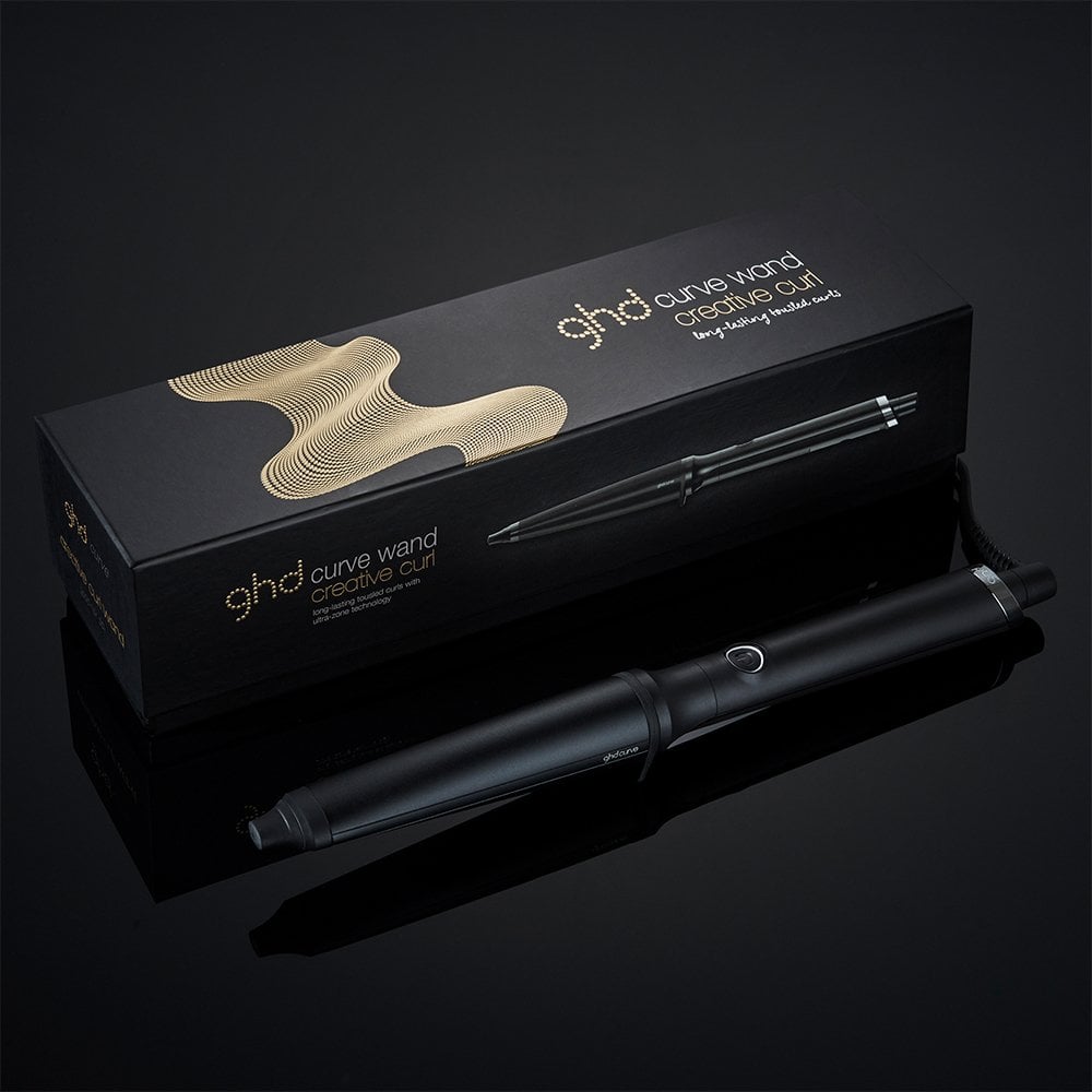 ghd Curve Creative Curl Styling Wand Black 28-23mm