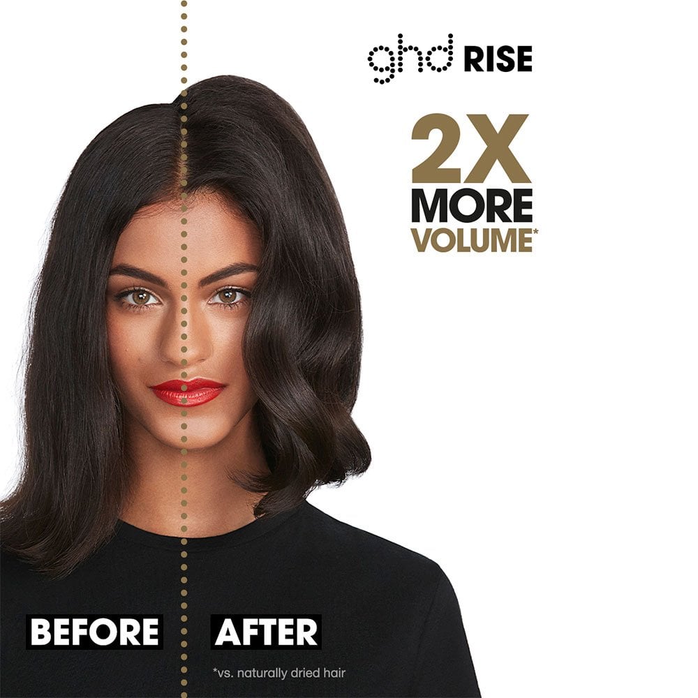 ghd Rise Volumising Styling Hot Brush Black